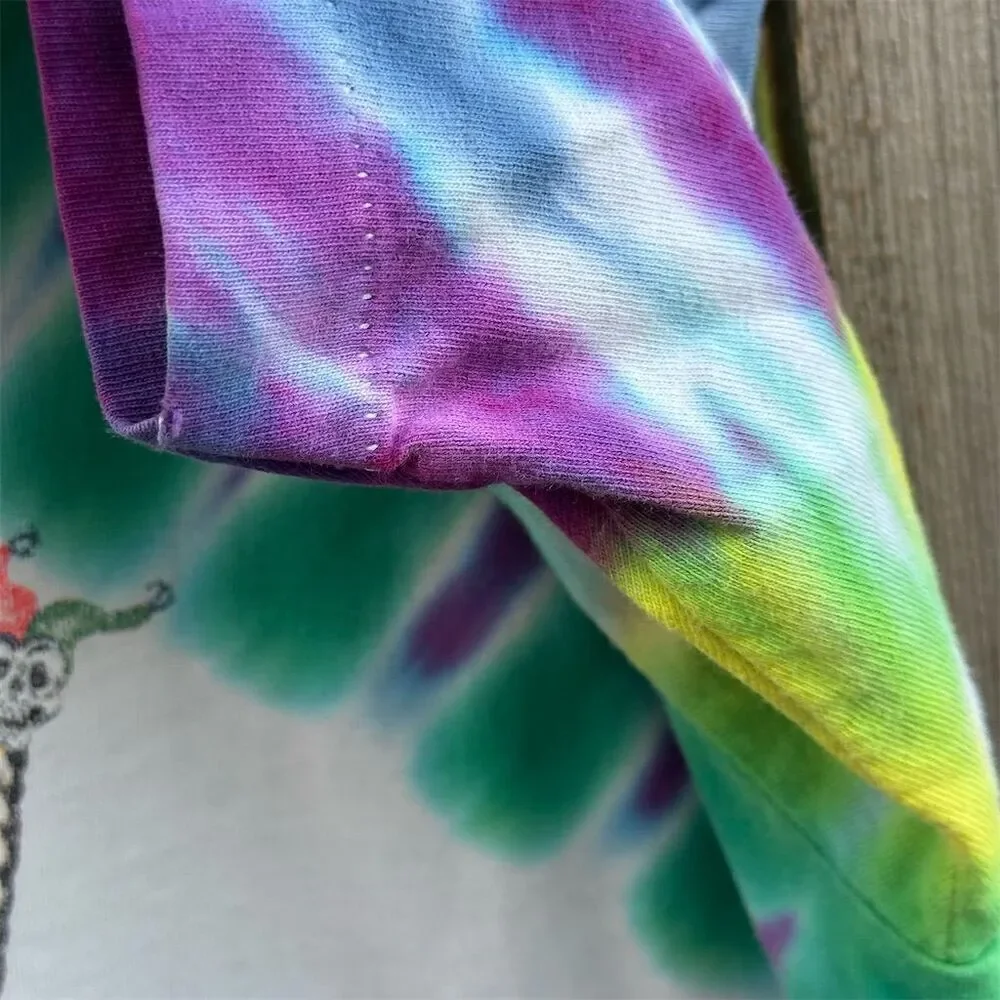 Vintage Tie Dye 1993 Grateful Dead Not Fade Away Single Stitch shirt Size L